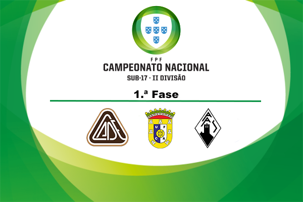1ª fase do Campeonato Nacional 2ª Divisão de Sub-17 sorteada